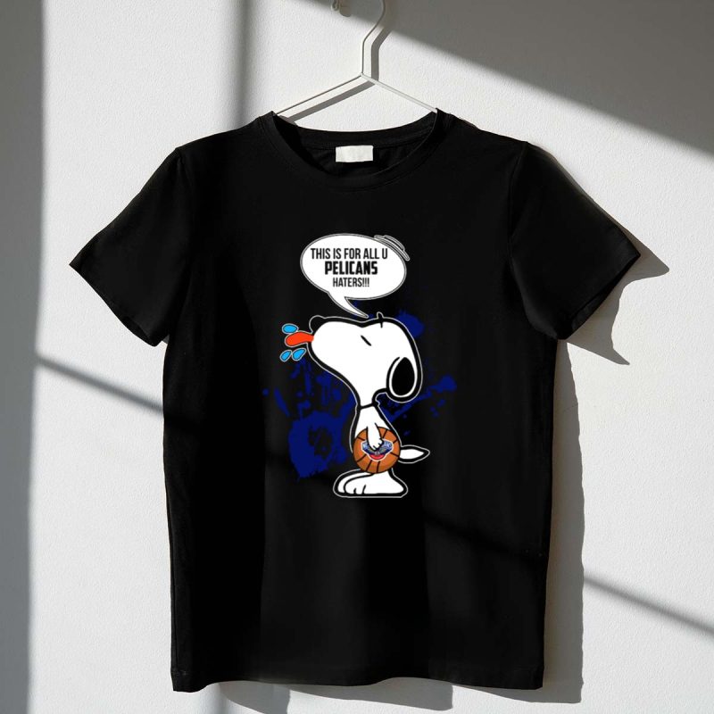 Snoopy Pelicans Haters New Orleans Fans 1 T Shirt