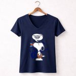 Snoopy Pelicans Haters New Orleans Fans 5 Womens V Neck