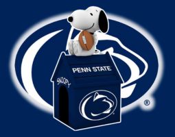Snoopy Penn State Nittany Lions Banner
