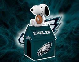 Snoopy Philadelphia Eagles Banner