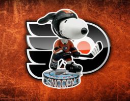 Snoopy Philadelphia Flyers Banner