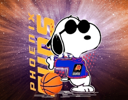 Snoopy Phoenix Suns Banner