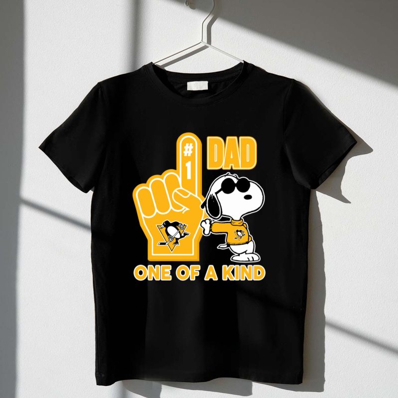 Snoopy Pittsburgh Penguins 1 Dad One Of A Kind 1 T Shirt.jpg