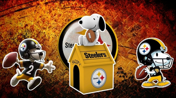 Snoopy Pittsburgh Steelers