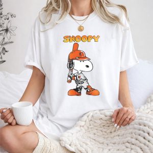 Snoopy Play Baseball For Baltimore Orioles 1 T Shirt