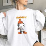 Snoopy Play Baseball For Baltimore Orioles 9 Sweatshirt