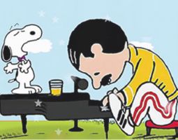 Snoopy Queen Band Banner