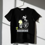 Snoopy Raiders Football Team with Las Vegas Logo and Friends 1 T Shirt