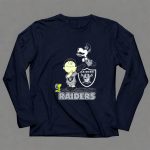 Snoopy Raiders Football Team with Las Vegas Logo and Friends 6 Long Sleeves