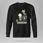 Snoopy Raiders Football Team with Las Vegas Logo and Friends 9 Sweatshirt