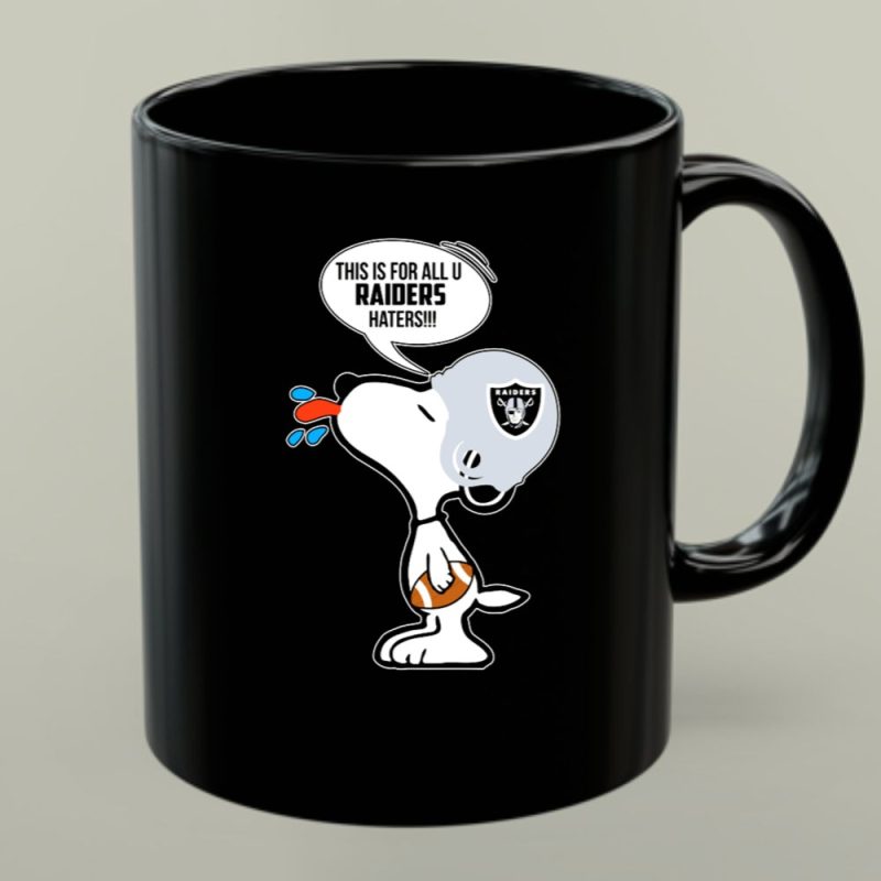 Snoopy Raiders Haters Football Helmet Taunting Peanuts Raiders Fans 1 Mug.jpg