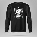 Snoopy Raiders Oakland Raiders Football NFL Peanuts Crossover 9 Sweatshirt
