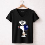 Snoopy Rams Helmet This Is For All You Rams Haters 7 Womens V Neck