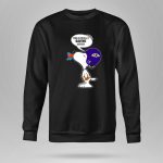 Snoopy Ravens Helmet This Is For All U Ravens Haters 9 Sweatshirt