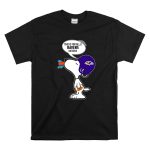Snoopy Ravens Helmet This Is For All U Ravens Haters T Shirt 6
