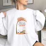 Snoopy Relaxing Under Autumn Tree Listening to Freddie Mercury Alone Vinyl Record Player 9 Sweatshirt.jpg