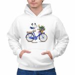 Snoopy Riding Gators Bike with Florida Gators Logo and Basket of Flowers 2 Hoodie.jpg