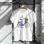 Snoopy Riding Gators Bike with Florida Gators Logo and Basket of Flowers T Shirt 6.jpg