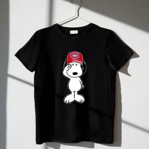 Snoopy Salute Montreal Canadiens Shirt