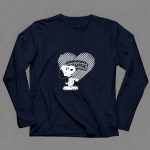 Snoopy San Antonio Spurs Heart Fans 6 Long Sleeves