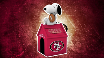 Snoopy San Francisco 49ers