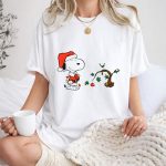 Snoopy Santa Christmas Tree Merry Christmas 1 T Shirt 1.jpg