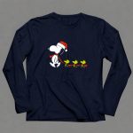 Snoopy Santa Hat Woodstock Parade Peanuts Christmas Holiday 6 Long Sleeves 1.jpg