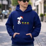 Snoopy Santa Hat Woodstock Parade Peanuts Christmas Holiday 8 Hoodie 1.jpg