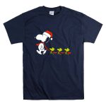 Snoopy Santa Hat Woodstock Parade Peanuts Christmas Holiday T Shirt 7 1.jpg