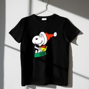 Snoopy Santa Sleigh Holiday Fun 1 T Shirt 1.jpg