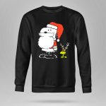 Snoopy Santa with Woodstock Antlers Peanuts Holiday 9 Sweatshirt 1.jpg