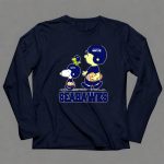 Snoopy Seattle Seahawks Football Fans Peanuts Characters 6 Long Sleeves