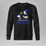Snoopy Seattle Seahawks Football Fans Peanuts Characters 9 Sweatshirt