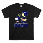 Snoopy Seattle Seahawks Football Fans Peanuts Characters T Shirt 6