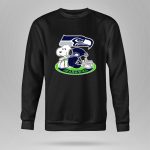 Snoopy Seattle Seahawks Helmet 9 Sweatshirt
