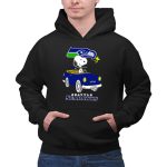 Snoopy Seattle Seahawks Long Ride Adventure 2 Hoodie