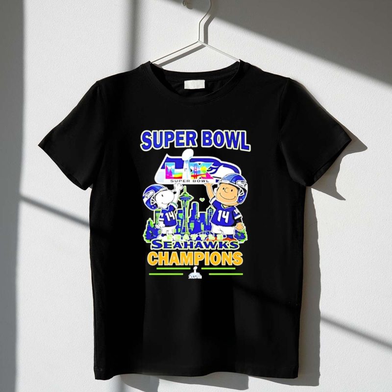 Snoopy Seattle Seahawks Super Bowl Lx Champions 1 T Shirt.jpg