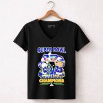 Snoopy Seattle Seahawks Super Bowl Lx Champions 7 Womens V Neck.jpg