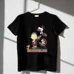 Snoopy Seminoles Football with Florida State Logo and Charlie Brown 1 T Shirt.jpg
