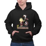 Snoopy Seminoles Football with Florida State Logo and Charlie Brown 2 Hoodie.jpg