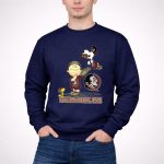 Snoopy Seminoles Football with Florida State Logo and Charlie Brown 3 Sweatshirt.jpg