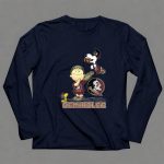 Snoopy Seminoles Football with Florida State Logo and Charlie Brown 6 Long Sleeves.jpg