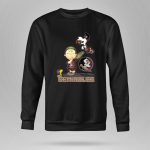 Snoopy Seminoles Football with Florida State Logo and Charlie Brown 9 Sweatshirt.jpg