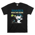 Snoopy Sharks Make Me Drink San Jose Fans T Shirt 6.jpg