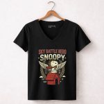 Snoopy Sky Battle Hero 7 Womens V Neck.jpg