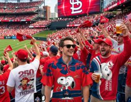 Snoopy St Louis Cardinals Merchandise