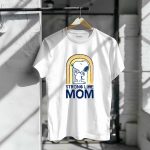 Snoopy Strong Like Mom Retro Rainbow Celebrating Motherhood T Shirt 6