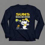 Snoopy Suns Make Me Drink Phoenix Suns Fans 6 Long Sleeves