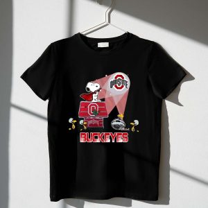 Snoopy Superhero Ohio State Buckeyes Shirt