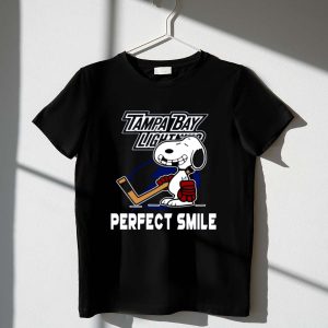 Snoopy Tampa Bay Lightning Perfect Smile Shirt